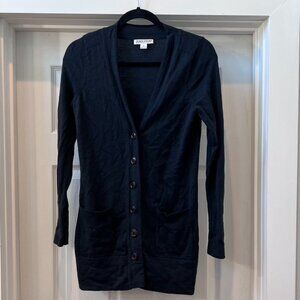 Pendleton 100% Merino Wool Black Button Cardigan style Sweater Womens Small
